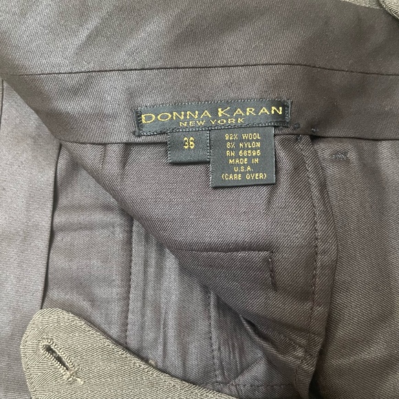 Vintage Donna Karan New York Mens double pleat dress pants